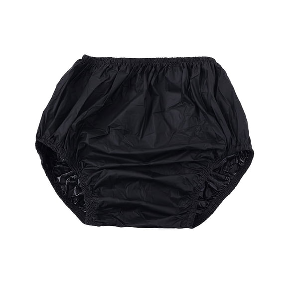 4Pcs Adults Plastic Incontinences Underwear Water Resistant Anti Leak Diaper Covers Pants Reusable Pull On Underpants