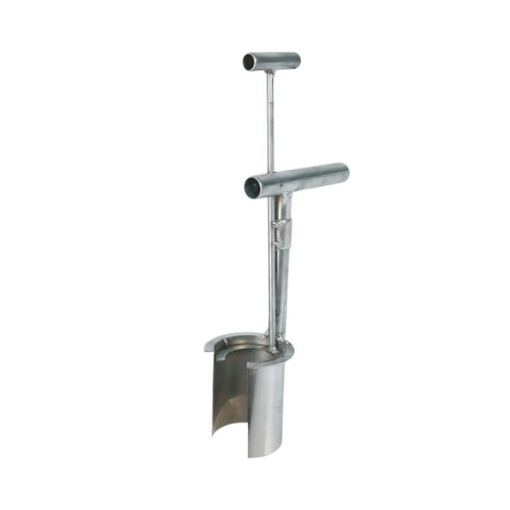 4Pcs Agricultural Garden Bulb Planter,Plant Seedling Transplanter,Stainless Steel Fruit Tree Transplant Drilling Tool,Bulb Planter Tool,Small Seed Planter Tool for Digging Holes to Transplanting