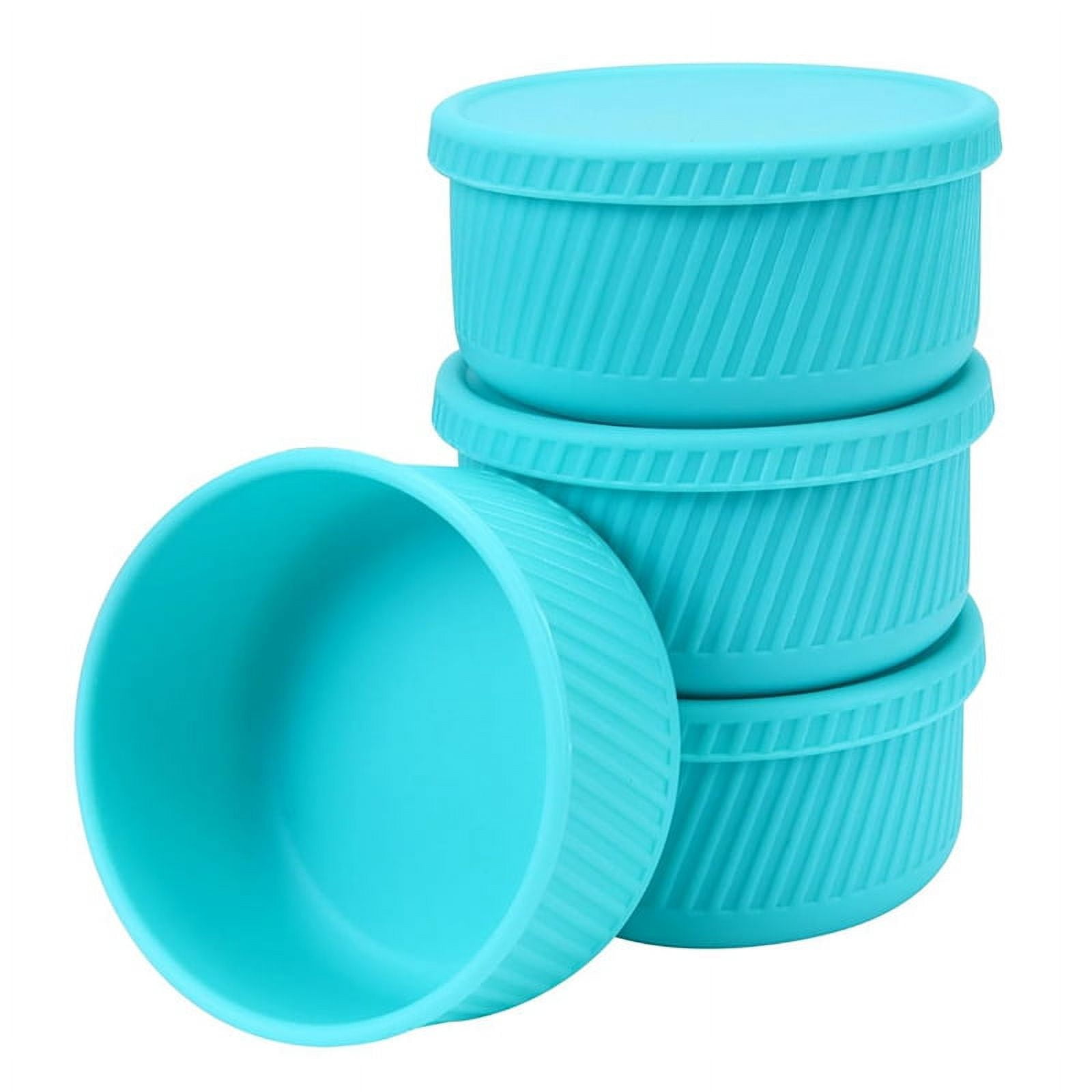 4Pcs Air Fryer Egg Poacher,Air Fryer Egg Mould, Ramekins for Air Fryer