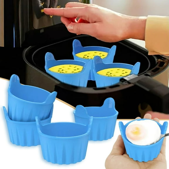 4Pcs Air Fryer Silicone Baking Cup Multifunctional Mold