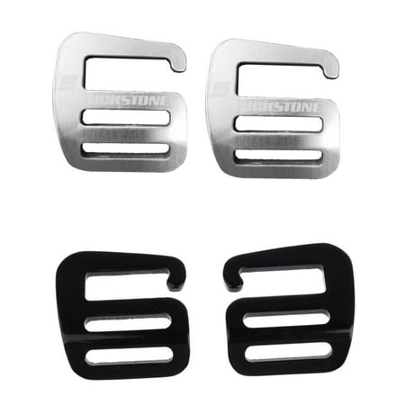 4Pcs Aluminum Alloy 1 inch g shaped hook Webbing Buckle Clip for 25mm Backpack Rucksack Bags Belts Luggage Straps Harnesses