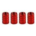 thumbnail image 1 of 4Pcs Aluminum Alloy Car Wheel Tyre Tire Air Pressure Valve Stem Cap Dust Cover, 1 of 7
