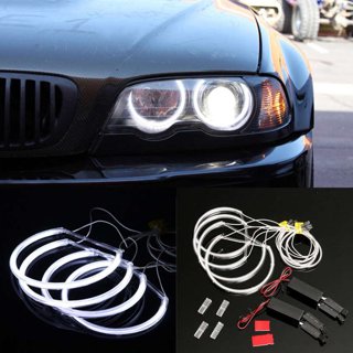 CCFL Angel Eyes Halo Rings 4pcs KIT 6000K to fit BMW E46 Compact