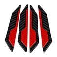 thumbnail image 1 of 4Pcs Anti-Scratch Car Door Stickers 10.3x2.2cm, Waterproof Adhesive, Reflective Design, Fits All Vehicles, 1 of 9