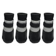 thumbnail image 1 of 4Pcs Anti- Dog Socks Shoes, Pet Waterproof Foot Covers, Breathable Dog Paw Sock Protector, Small Dog Shoes with Adjustable Straps Rubber Soles for Hiking and Running, 1 of 8