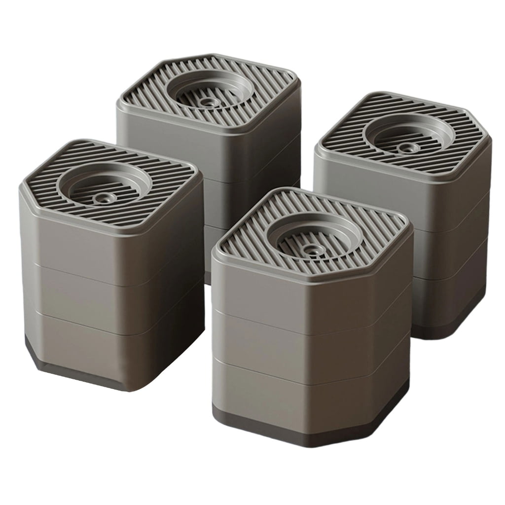 4Pcs Anti Vibration Feet Pad Rubber Mat Quiet Washing Machine Refrigerator Support Damper Washer Stand Replacement