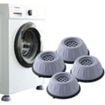 thumbnail image 1 of 4Pcs Anti Vibration Pads for Washing Machine, Washer & Dryer Pedestals Shock and Noise Cancelling Washing Machine Foot Pads, Washing Machine Support Stabilizer Mat Protect Laundry Shaking Walking, 1 of 6