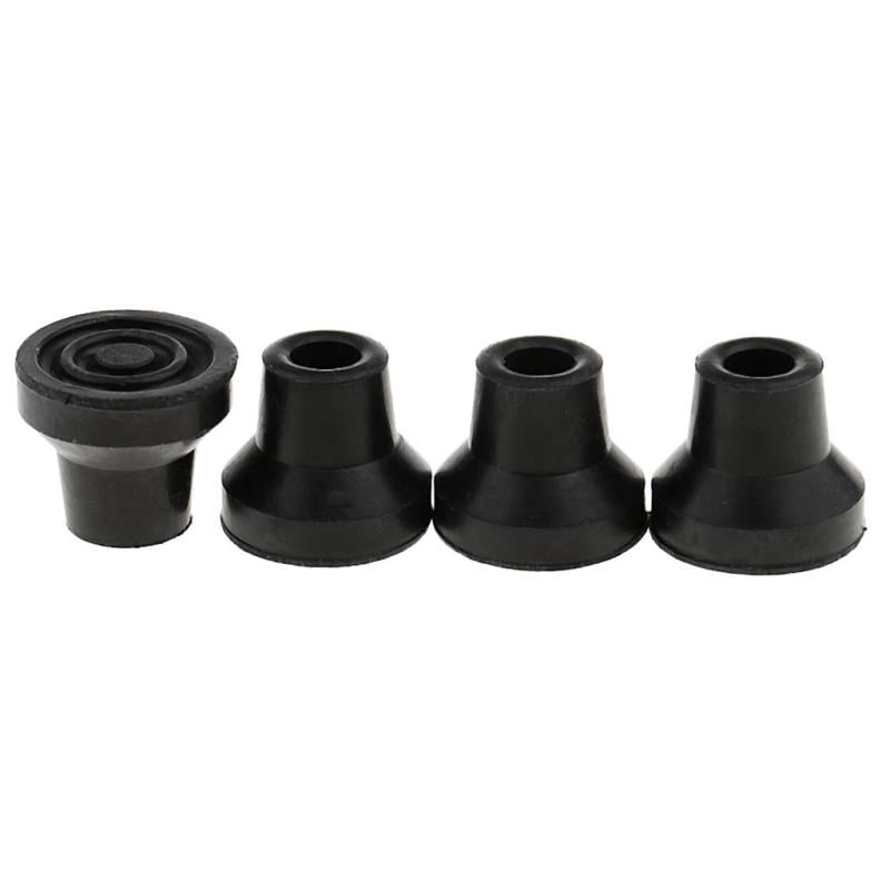 4Pcs Anti-skid Tip Protector Rubber Crutch Tips Grain Cane Pad ...