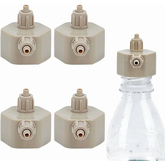 4Pcs Aquarium CO2 Generator-DIY Carbon Dioxide Reactor Bottle Caps DIY Plants Air Diffuser Generators Replaceable Generator DIY Reactor Parts for DIY Aquarium Fish Live Plants Hydroponics
