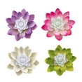 thumbnail image 1 of 4Pcs Artificial Lotus Flower LED Light Buddha Wishing Lamp Home Garden Party Wedding Decorations,Batteries Operated, 1 of 5