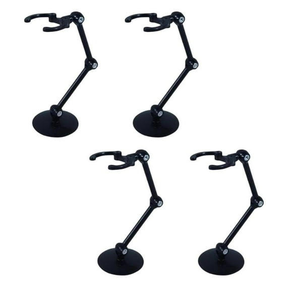 4Pcs Assembly Action Figure Display Holder Base for ,Doll Model Support Stand RG SHF