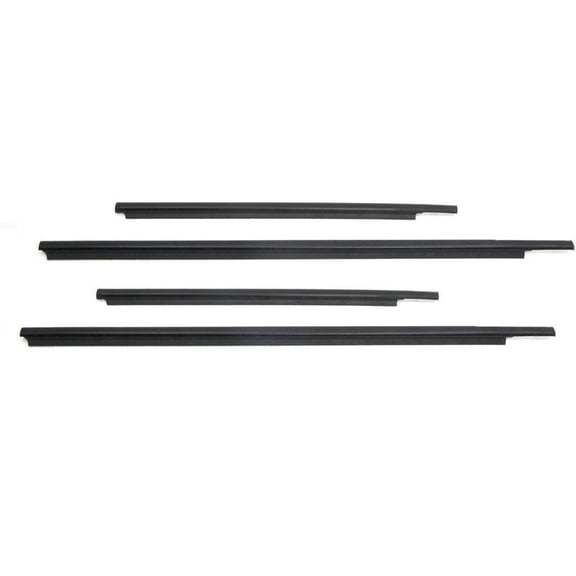 4Pcs Auto Seals For Toyota Vios 2002-2007/ 2008-2013/ 2014-2018 Window Weatherstrips Side Door Moulding Rubber Trim Seal Belts