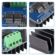 thumbnail image 1 of 4Pcs BTS7960 43A High Power Motor Driver Module Smart Car Driver Module for Current Limit, 1 of 8