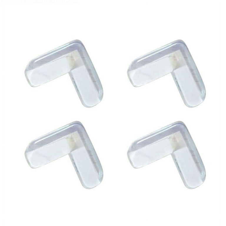4Pcs Childproof Furniture Corner Guards Transparent Silicone Safety Protectors for Young Kids Walmart