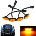 thumbnail image 1 of 4Pcs Bapmic Yellow Wheel Fender Signal Led Light For F-150 Raptor 2017-2019 A3, 1 of 5