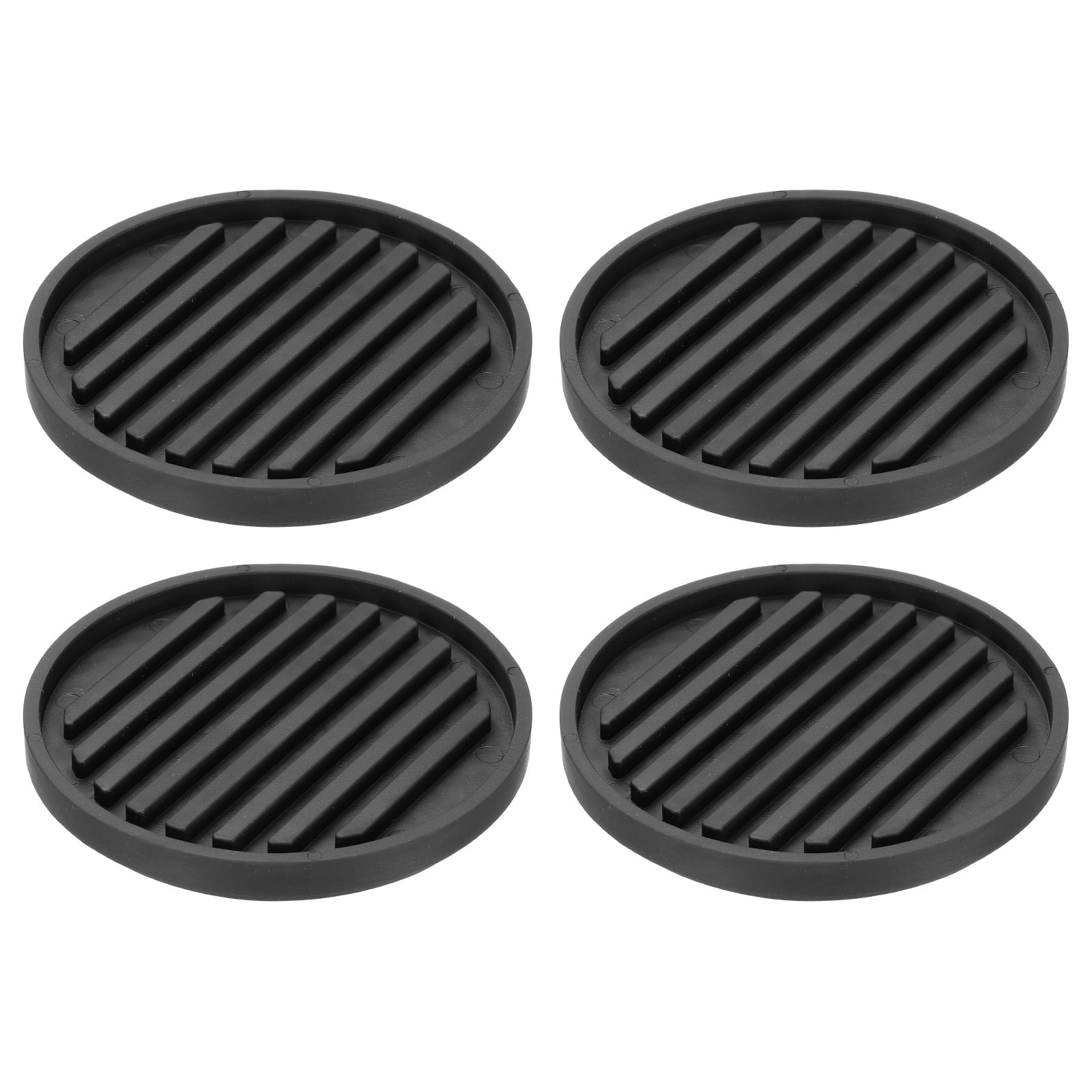 Stackable Plastic Riser Blocks 4Pcs Bed Risers, Round Heavy Duty Stackable Lift Block to 0.4 Inch ...