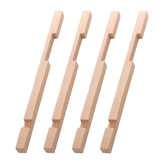 Pack of 4 Entrance Reducer Wood Entrance Protector Beekeeping Supplies Entrance Accessories