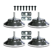 4Pcs Billiard Pool Table Leg Levelers Adjustable Replacement Works with Most Tables Leveling for Table Tennis Tables Air Hockey Table