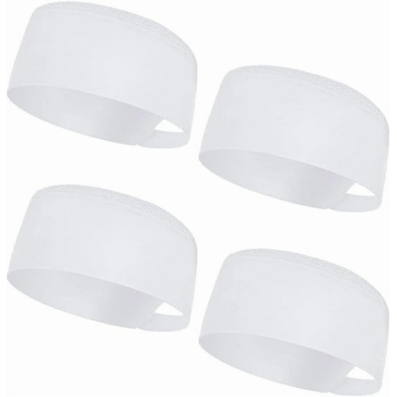 4Pcs Black Chef Hat Adult Chef Beanie Cap Adjustable Unisex Breathable Mesh Top Kitchen Catering Wear Cooking Hat for making