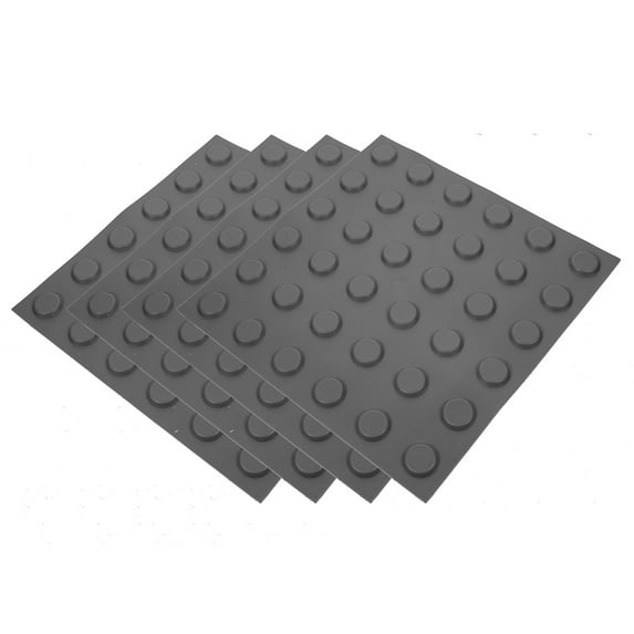 LEDMOMO PVC Blind Bricks Grey for Blind Person Multifunctional Easy to Clean