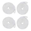 4Pcs Boat s Bumpers, Boat Lines, Boat Accessories Inflatable Marine Bumpers Rope Bumpers Lines for Docking, Yacht, Sailboats