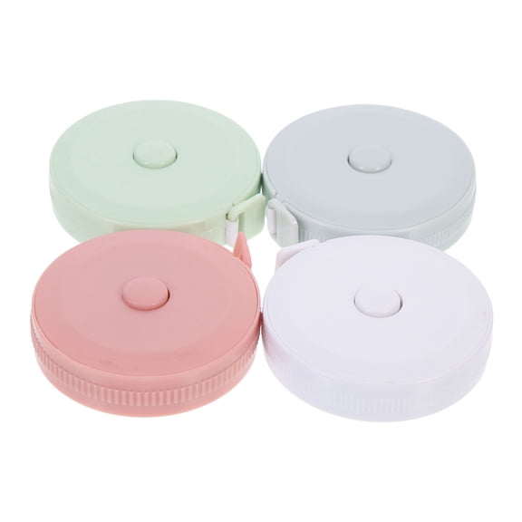 4-Pack Small Sewing Measuring Tape Body Measurement Tape Measure for Tailoring and Crafting
