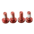 thumbnail image 1 of 4Pcs Bottle Cage Holder Screws Alloy Steel Mountain Road Bike M5*12 Bolt Red, 1 of 8