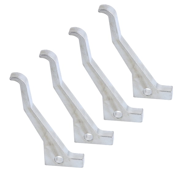 4Pcs Bow Press Iron Pad For Modern Compound Bow 7/16 Inch Mounting Hole Universal Linear Press Block