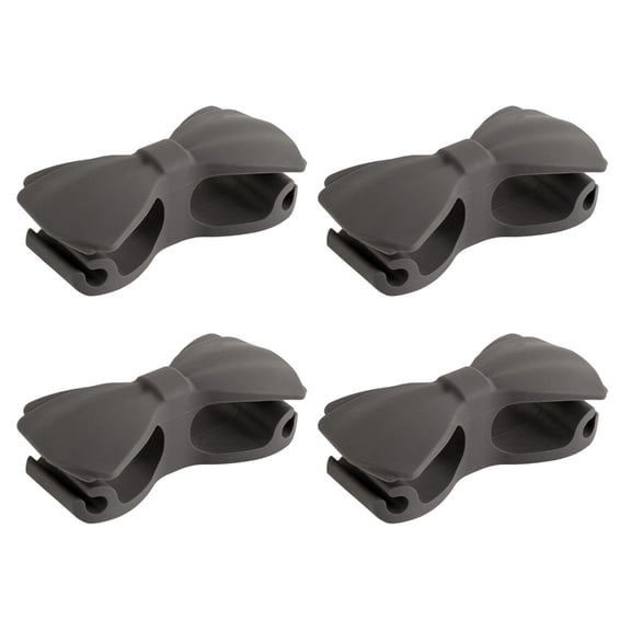 4Pcs Bowknot Shape Wire Fixer Cable Management And Fixing Device Enduring
