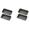 thumbnail image 1 of 4Pcs Bread Pans for Baking Carbon Steel Loaf Pan Tray Toast Mold Cake Loaf Pastry Baking Pan Bakeware, 1 of 9
