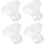 Breast Pump Flange Inserts 4 Pack, 24mm, Compatible with Medela, Spectra, Willow and Momcozy S12 Pro, S9 Pro, S9, S12 Wearable Pumps