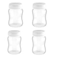 thumbnail image 1 of 4Pcs Breastmilk Bottles with Leak Proof Lids,6oz Reusable Wide Neck Bottles for Breast Milk Collection & Storage Replace Bottles, 1 of 1