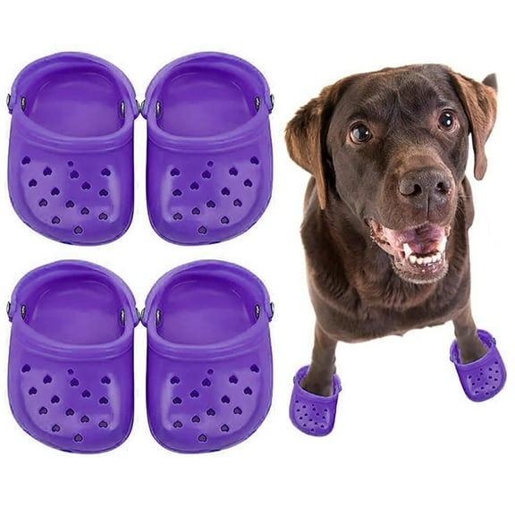 4Pcs Breathable Slipper for Dogs Cats, Summer Pets Shoes for Photos, Comfortable Puppy Sandals