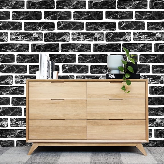 4Pcs Brick Stencils for Painting Walls 17 x10 Inch, Reusable Brick Stencil for Concrete Floor Large Brick Pattern Wall Stencil for Home Decor (Brick)$$Tools & Hardware Other