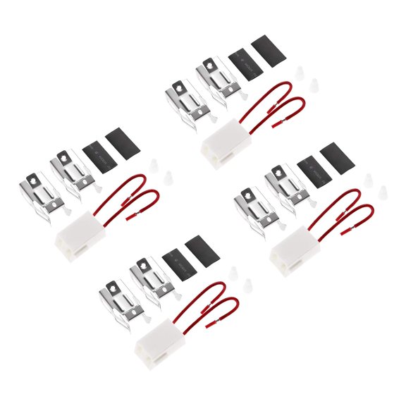 4Pcs Burner Terminal Receptacle Block Kit Replace 12001676