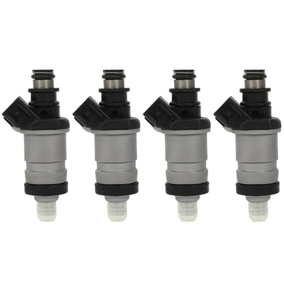 4Pcs CCIYU 1 Hole Fuel Injector Kits fit for for 1996-2001 for Acura for Integra 1.8L, 1996-1998 for Acura for RL/for TL, 1996-1997 for Honda for Civic del Sol 1.6L FJ337,06164P2A000