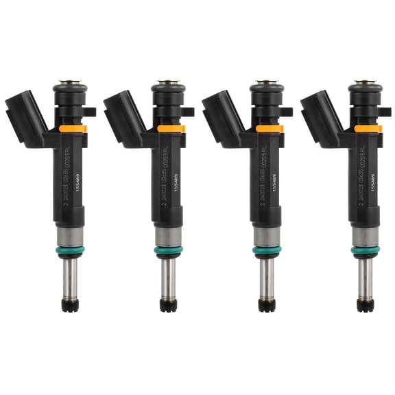 4Pcs CCIYU Fuel Injector Automotive Engine Suitable With 2018-2024 for Nissan Kicks,2021-2025 for Genesis GV80,2022-2025 for Hyundai Santa Cruz,2021-2025 for Hyundai Santa Fe 166005RL0A