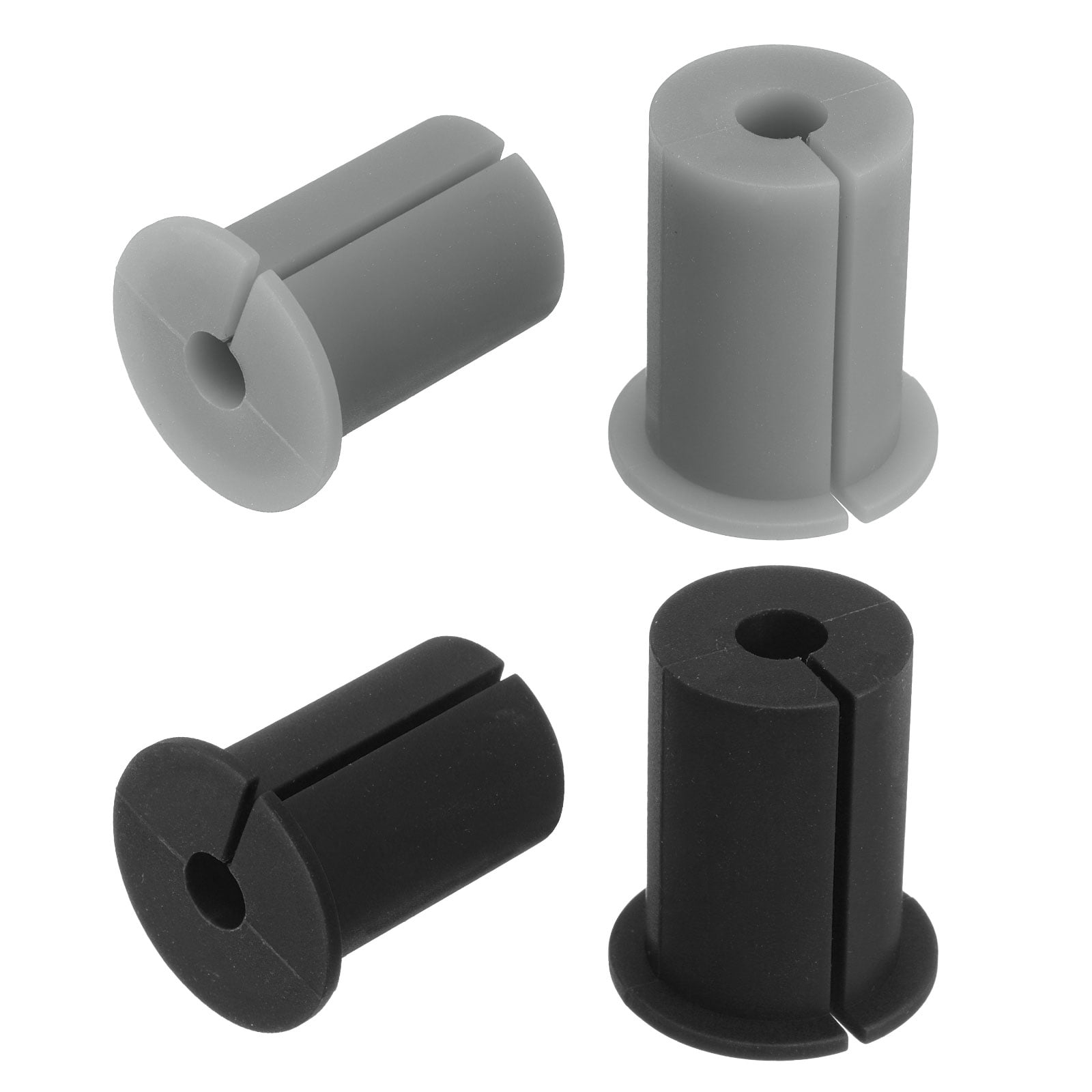 4Pcs Cable Grommet for 1 Inch Wall Hole, Silicone Cable Routing Kit ...