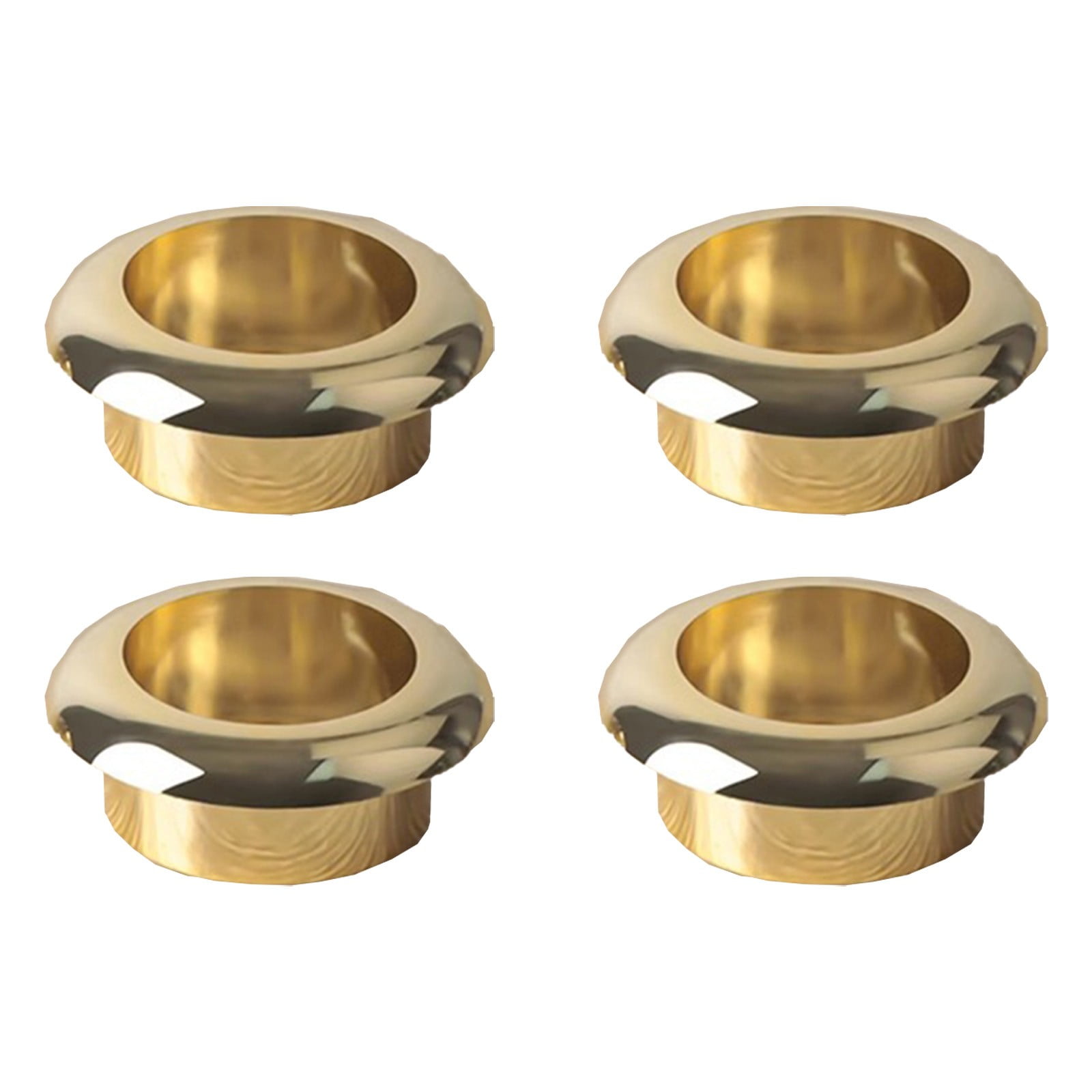 4Pcs Cable Hole Cover, 1 Inch(18Mm Or 25Mm) Abs Office Desk Cable Wire