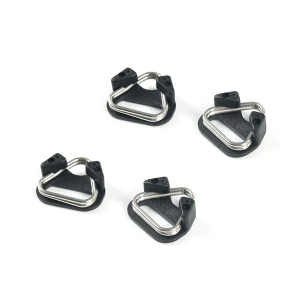 4Pcs Camera Strap for Triangle Split Ring Hook Plastic Cap Protective Cover Pads