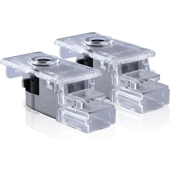 4Pcs Car Door Lights Compatible with A1/A3/A4/A5/A6/A7/A8/Q3/Q5/Q7/R8/TT/RS/S Series, LED Welcome Courtesy Projector HD Puddle Lights Lamp Door Lighting, Ghost ShadowDoor Lights Car Accessories