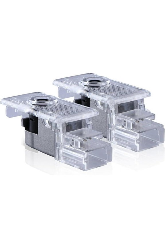 4Pcs Car Door Lights Logo Projector LED Welcome Courtesy Puddle Lamp Compatible with A1 A3 A4 A5 Q5 Q7