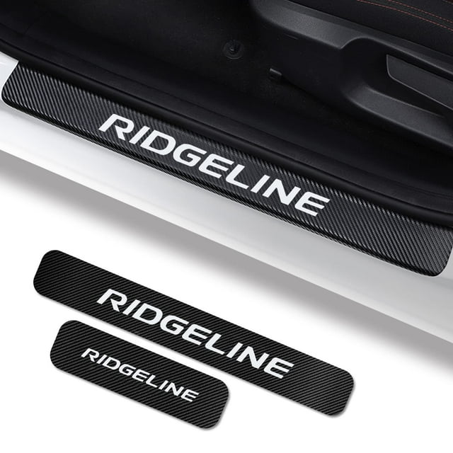 4Pcs Car Door Sill Protector for Honda Ridgeline Accessories Fit for