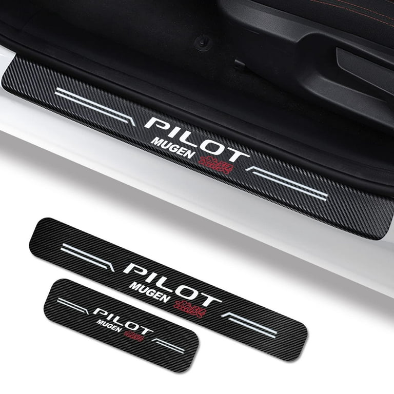 4Pcs Car Door Sill SR25 Protector for Honda Pilot Accessories Fit
