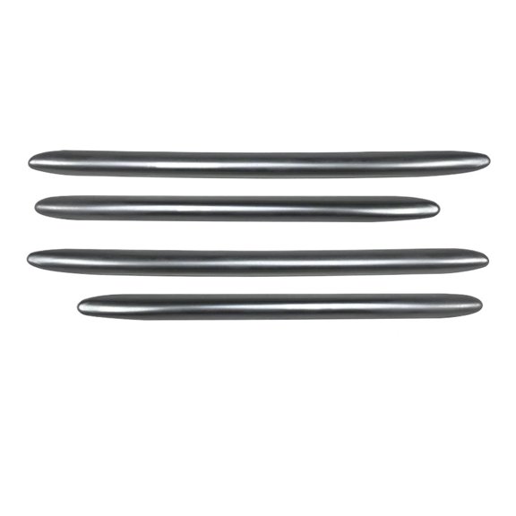 4Pcs Car Front Bumper Splitter Fins Body Spoiler Canards Trim For Mercedes-Benz C-Class W206
