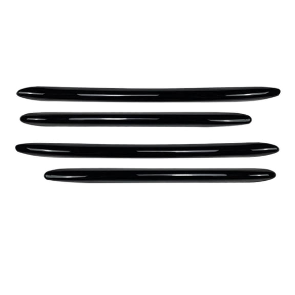 4Pcs Car Front Bumper Splitter Fins Body Spoiler Canards Trim For Mercedes-Benz C-Class W206