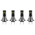 thumbnail image 1 of 4Pcs Car H7 LED Bulbs Light Lamp White 6000K 80W CSP Chip 6SMD Motorcycle Fog Lamp 1860 16000LM Running Light, 1 of 10