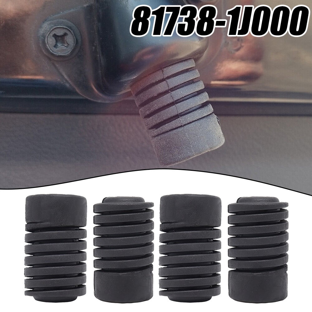 4Pcs Car Hood Tailgate Rubber Stop Mount Buffer Cushion for Nissan
