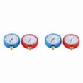 thumbnail image 1 of 4Pcs Car Low Tester Gauge Car Air Conditioner Refrigerant Pressure Gauge Kit for R410A R134A R22 Refrigerant, 1 of 9