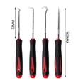 4Pcs Car Pick & Hook Set O Ring Oil Seal Gasket Puller Remover Pick ...